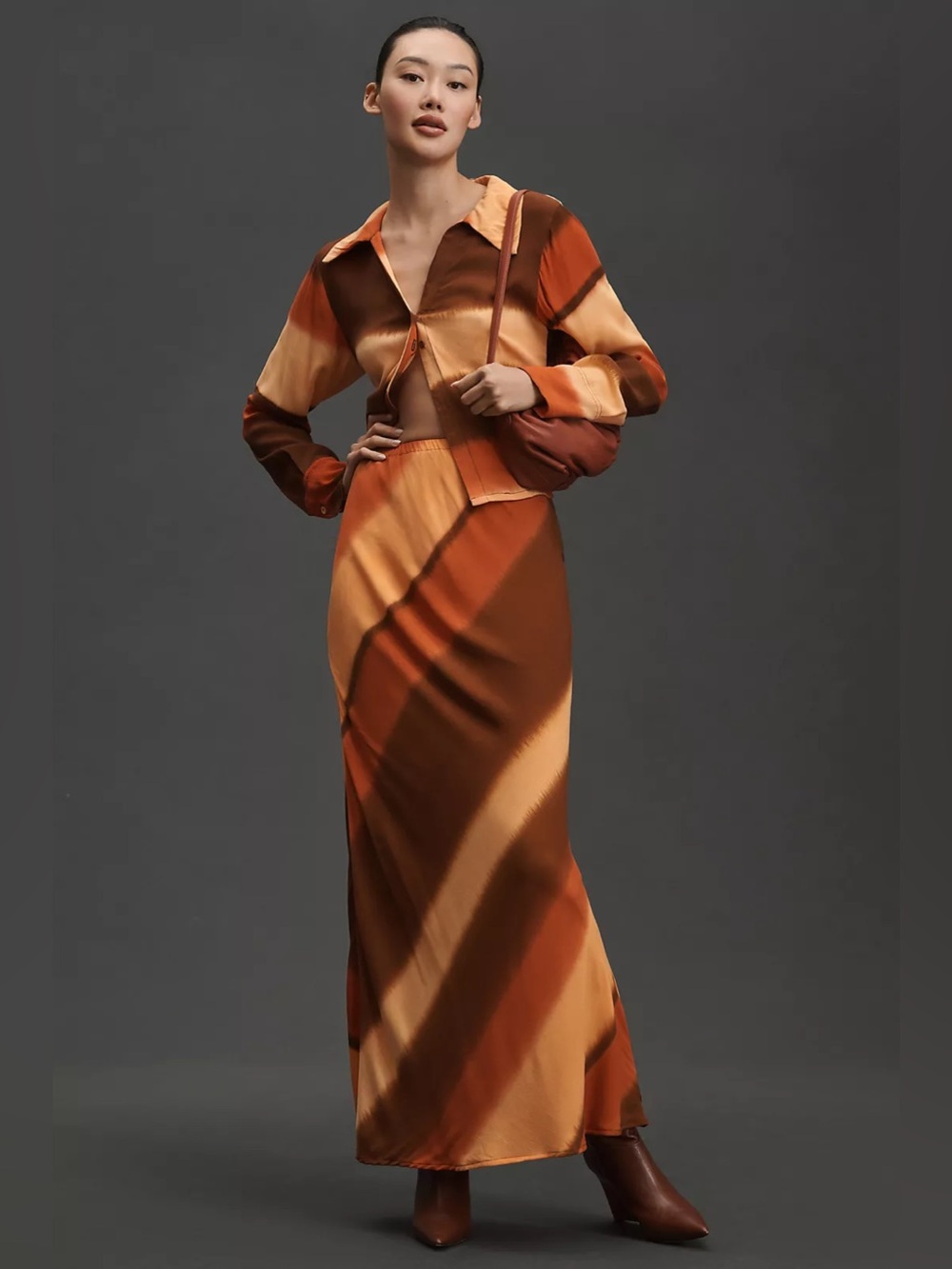 FAITHFULL THE BRAND Sinem Maxi Skirt, Size M